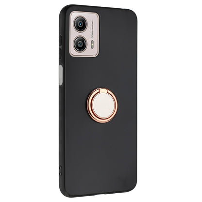 TPU Cover for Motorola Moto G53 5G / G23 4G / G13 4G Matte Phone Protector Case with Ring Kickstand