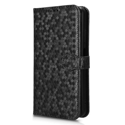Phone Case for Blackview A85 Wallet Phone Case Dot Pattern Imprinted Leather Cover Shockproof Stand Phone Shell
