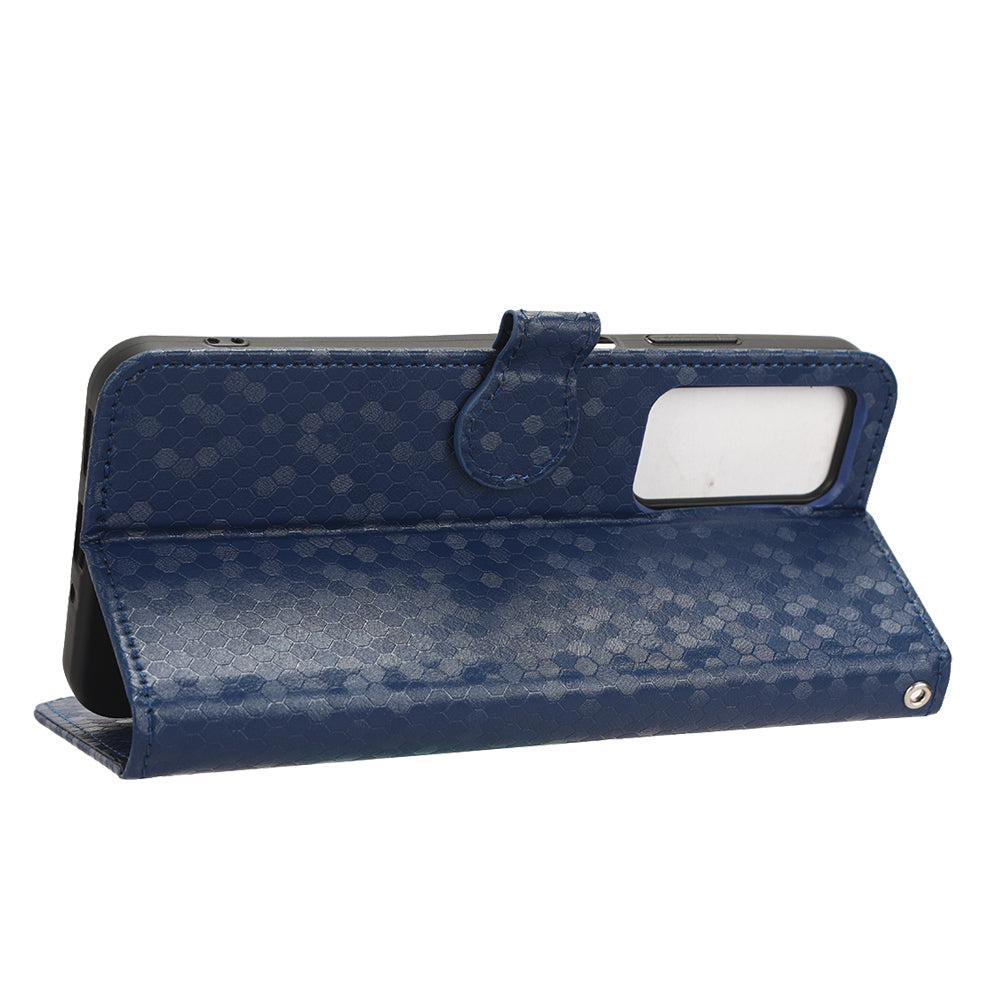 Phone Case for Blackview A85 Wallet Phone Case Dot Pattern Imprinted Leather Cover Shockproof Stand Phone Shell