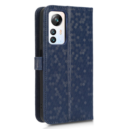 Phone Case for Blackview A85 Wallet Phone Case Dot Pattern Imprinted Leather Cover Shockproof Stand Phone Shell