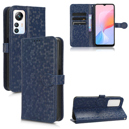 Phone Case for Blackview A85 Wallet Phone Case Dot Pattern Imprinted Leather Cover Shockproof Stand Phone Shell