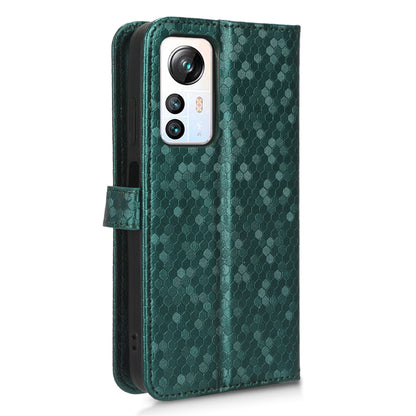 Phone Case for Blackview A85 Wallet Phone Case Dot Pattern Imprinted Leather Cover Shockproof Stand Phone Shell