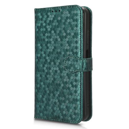 Phone Case for Blackview A85 Wallet Phone Case Dot Pattern Imprinted Leather Cover Shockproof Stand Phone Shell