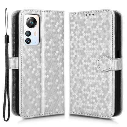 Phone Case for Blackview A85 Wallet Phone Case Dot Pattern Imprinted Leather Cover Shockproof Stand Phone Shell