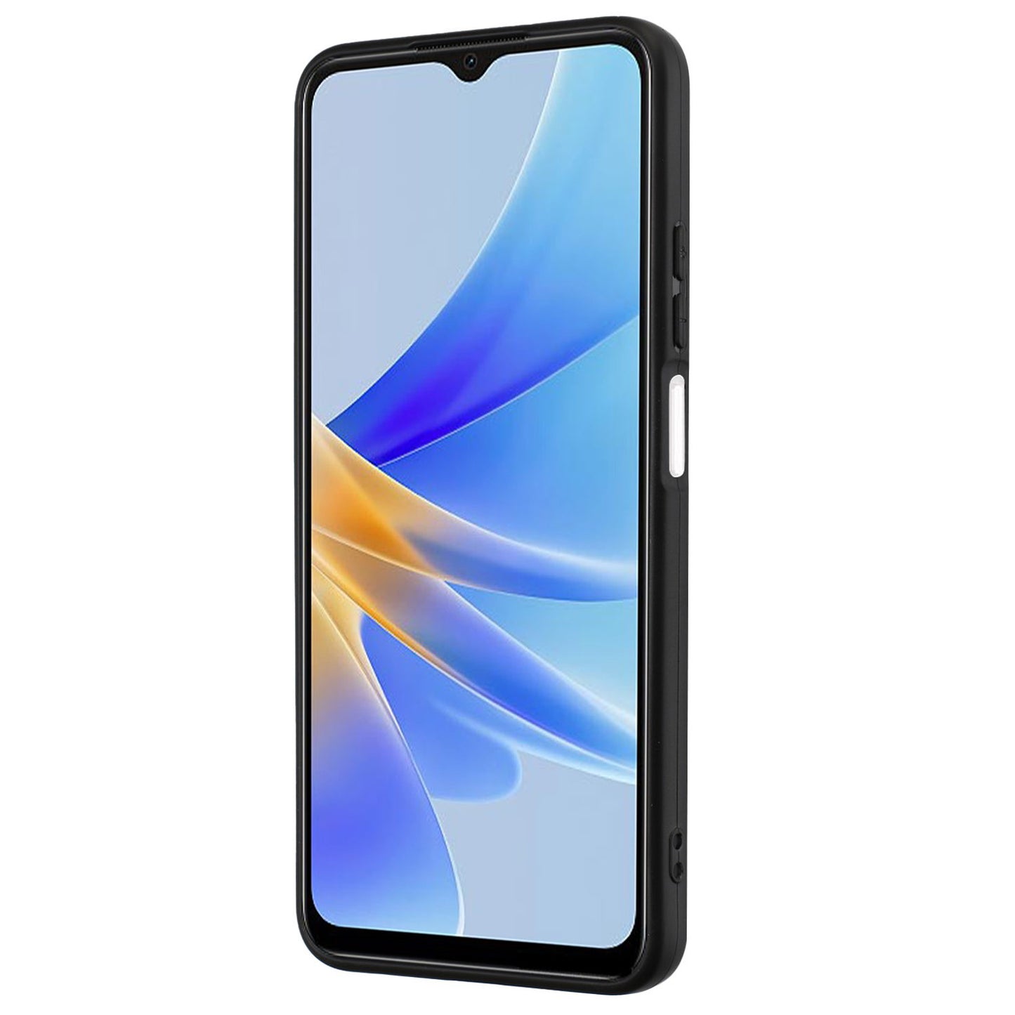 For Oppo A17 4G / A17k 4G Matte TPU Phone Case Ring Kickstand Bump Proof Cover Support Car Magnet Mount