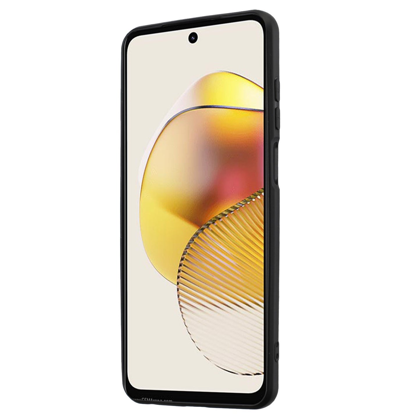 For Motorola Moto G73 5G Matte Texture TPU Phone Case Ring Kickstand Cover Support Car Magnet Mount