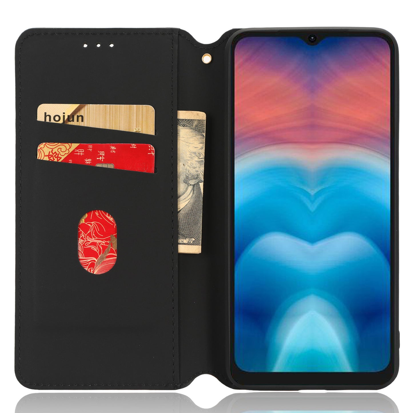 For Umidigi G1 / G1 Max Imprinted Rhombus Pattern PU Leather+TPU Cover Stand Phone Wallet Case