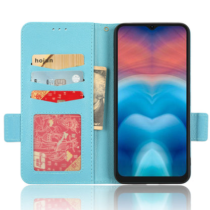 For Umidigi G1 / G1 Max PU Leather Case Litchi Texture Folio Flip Wallet Stand Phone Cover