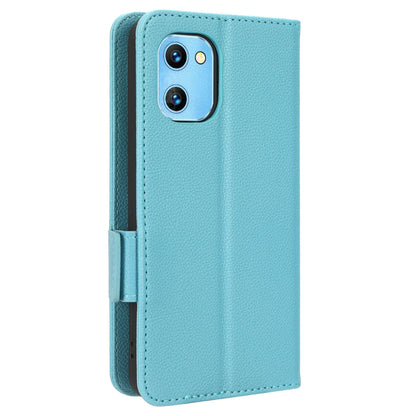 For Umidigi G1 / G1 Max PU Leather Case Litchi Texture Folio Flip Wallet Stand Phone Cover