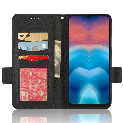 For Umidigi G1 / G1 Max PU Leather Case Litchi Texture Folio Flip Wallet Stand Phone Cover