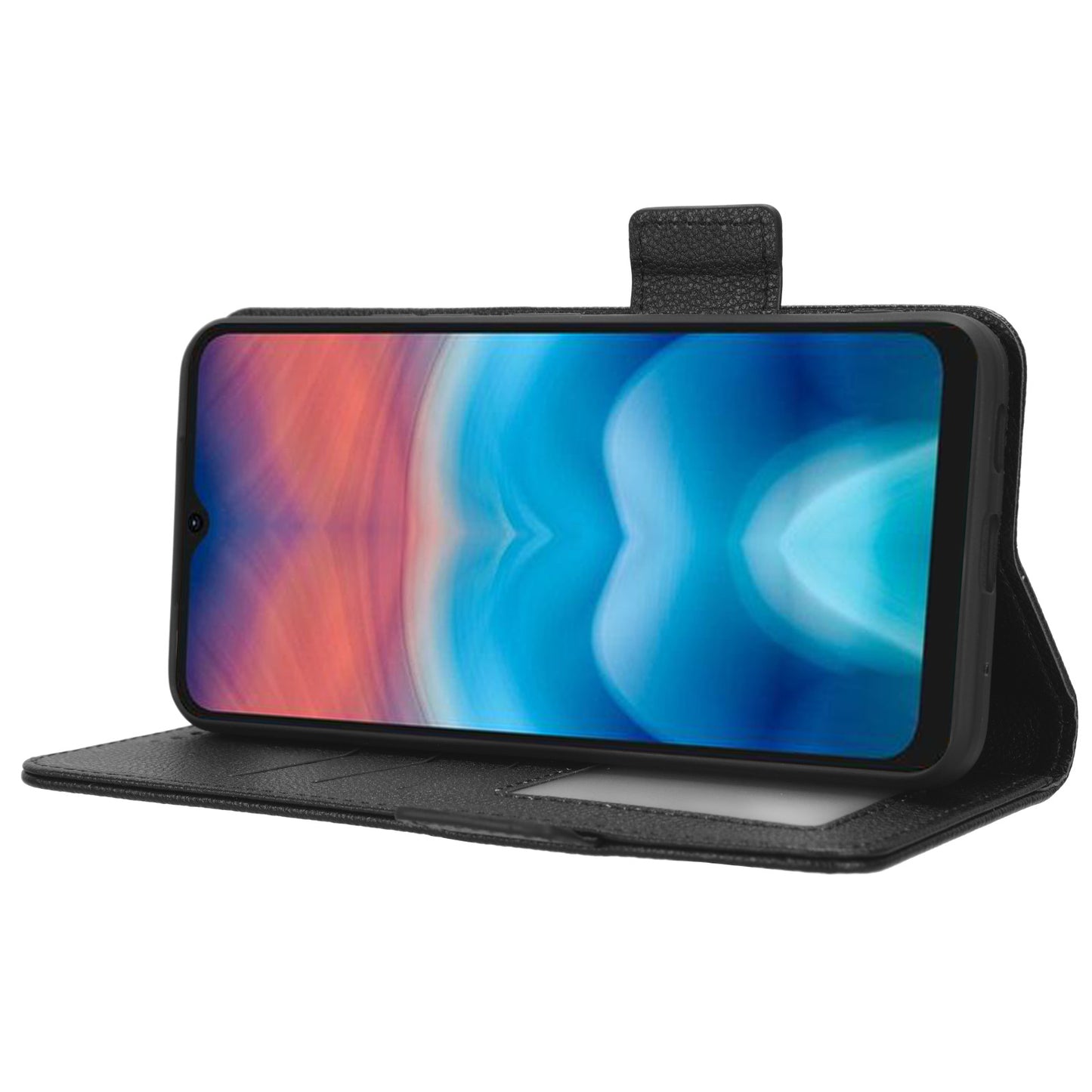 For Umidigi G1 / G1 Max PU Leather Case Litchi Texture Folio Flip Wallet Stand Phone Cover