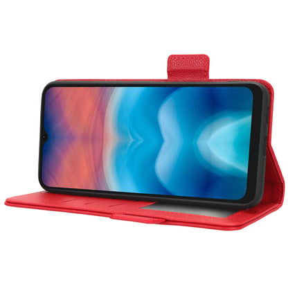 For Umidigi G1 / G1 Max PU Leather Case Litchi Texture Folio Flip Wallet Stand Phone Cover