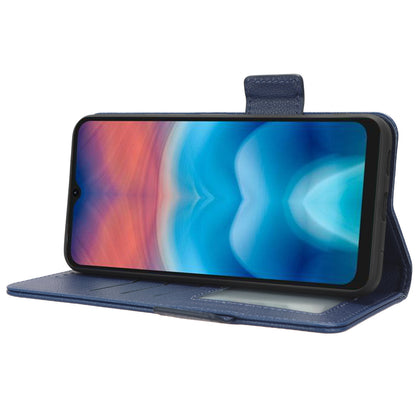 For Umidigi G1 / G1 Max PU Leather Case Litchi Texture Folio Flip Wallet Stand Phone Cover