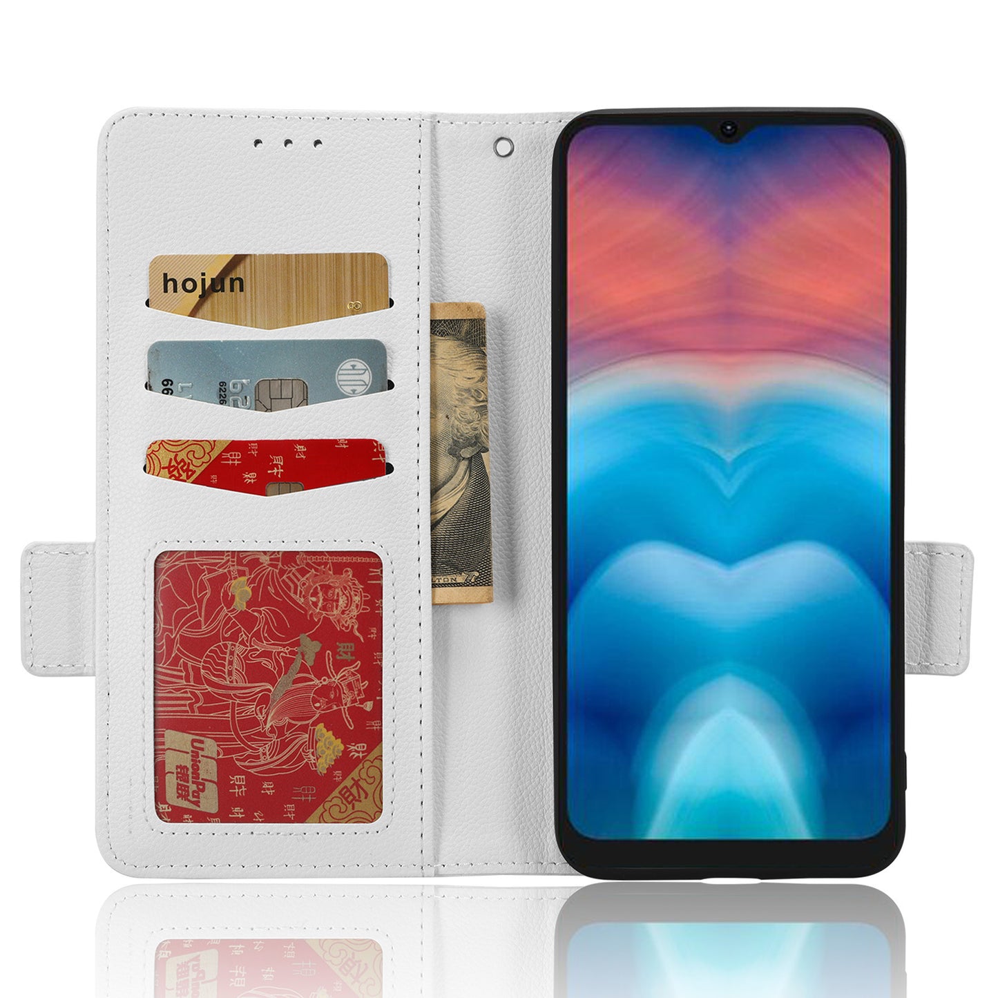 For Umidigi G1 / G1 Max PU Leather Case Litchi Texture Folio Flip Wallet Stand Phone Cover