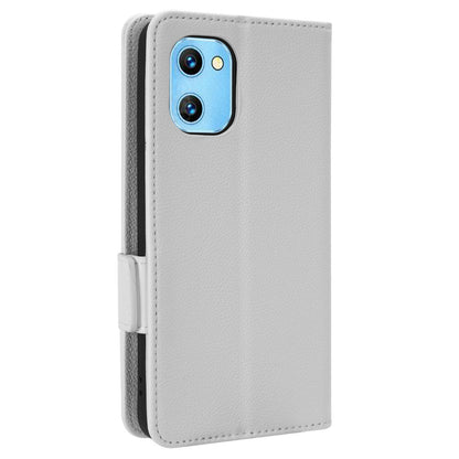 For Umidigi G1 / G1 Max PU Leather Case Litchi Texture Folio Flip Wallet Stand Phone Cover