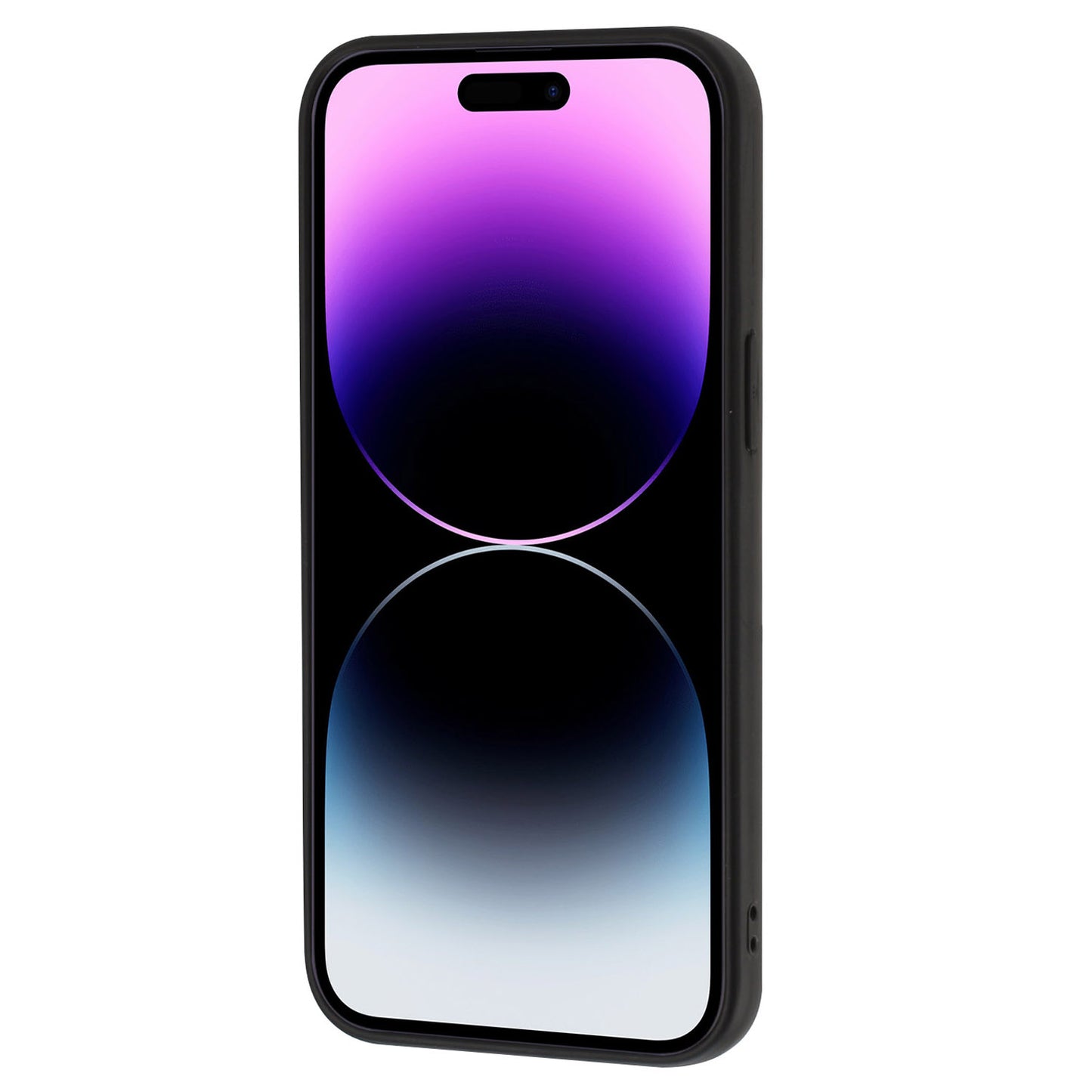 Cellphone Cover for iPhone 14 Pro Ring Kickstand Matte TPU Phone Case Support Car Magnet Mount