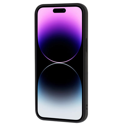 Cellphone Cover for iPhone 14 Pro Ring Kickstand Matte TPU Phone Case Support Car Magnet Mount