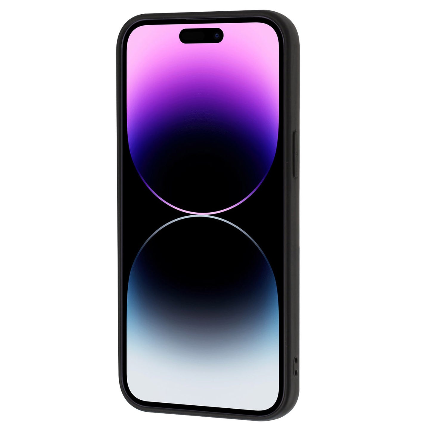 Cellphone Cover for iPhone 14 Pro Ring Kickstand Matte TPU Phone Case Support Car Magnet Mount