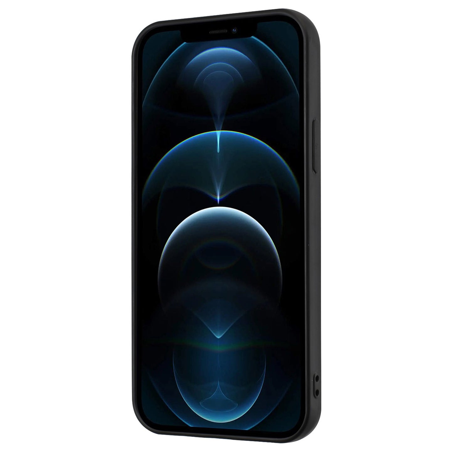 TPU Cover for iPhone 12 mini 5.4 inch Ring Kickstand Matte Phone Case Support Car Magnet Mount