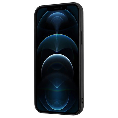 TPU Cover for iPhone 12 mini 5.4 inch Ring Kickstand Matte Phone Case Support Car Magnet Mount