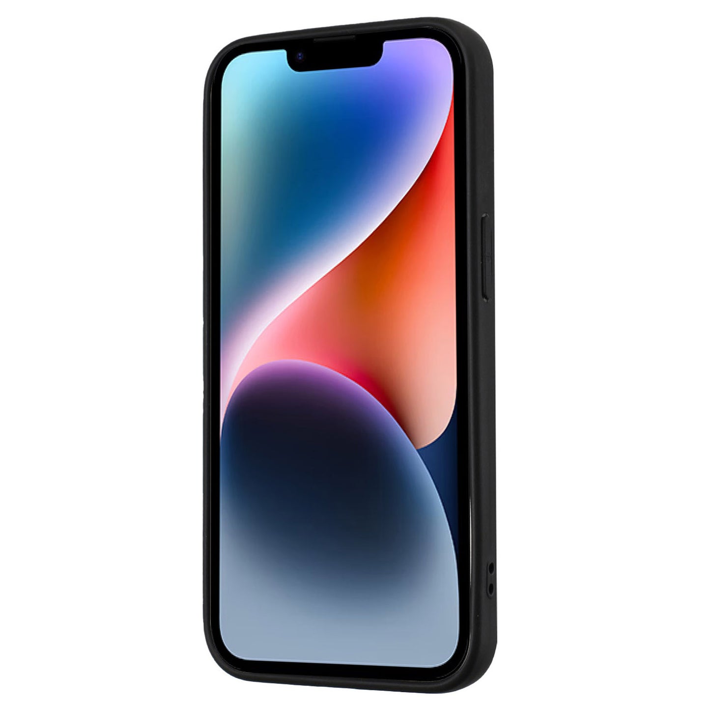 For iPhone 14 Ring Kickstand Matte Anti-scratch TPU Cover Phone Case Support Car Magnet Mount