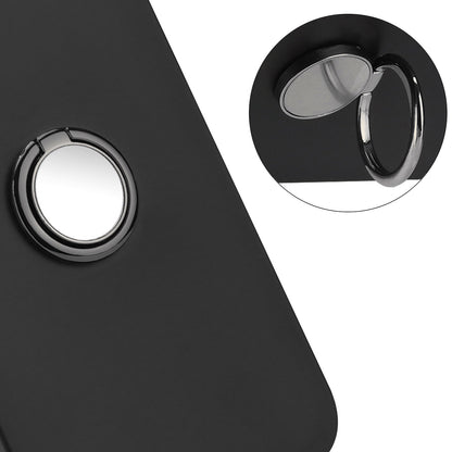 For Google Pixel 8 Shockproof Back Protector TPU Cover Matte Phone Case with Ring Kickstand