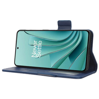 PU Leather Case for OnePlus Nord 3 5G / Ace 2V Litchi Texture Folio Flip Wallet Stand Phone Cover