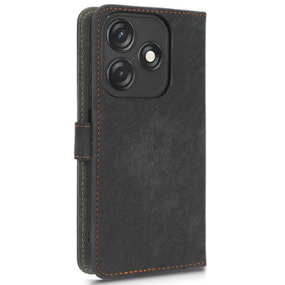 For Tecno Spark 10C RFID Blocking Wallet Cover Phone Stand Case PU Leather Shell with Strap