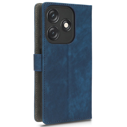 For Tecno Spark 10C RFID Blocking Wallet Cover Phone Stand Case PU Leather Shell with Strap