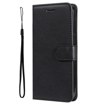 KT Leather Series-2 For Xiaomi Redmi Note 12 4G Flip Stand Protective Shell Solid Color PU Leather Wallet Phone Case