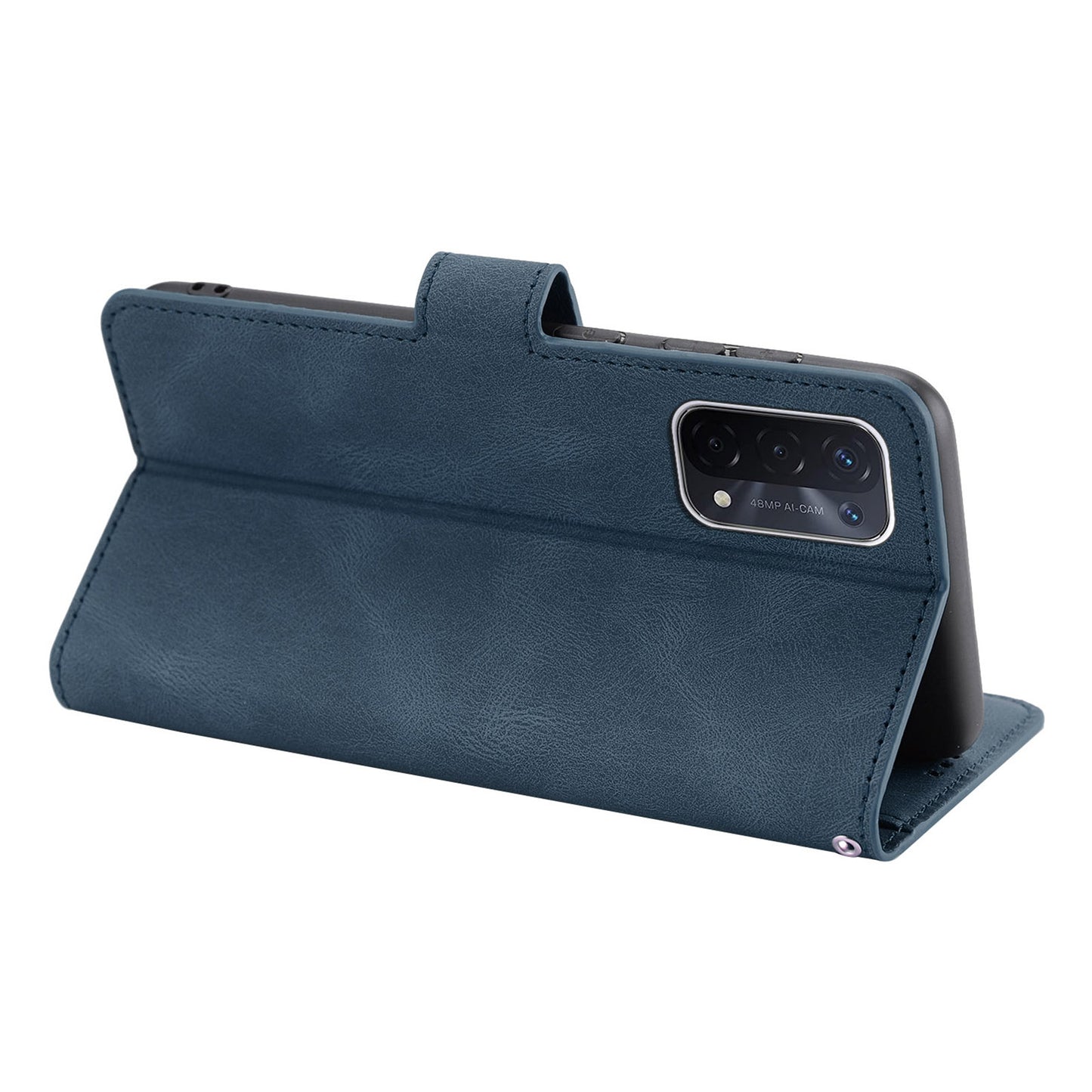 For Oppo A54 5G / A74 5G / A93 5G / OnePlus Nord N200 5G Phone Case Stand PU Leather Flip Wallet Cover