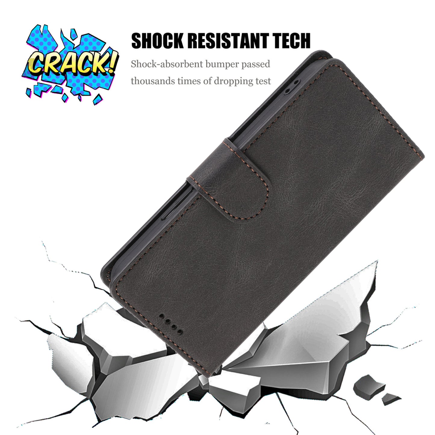 For Oppo A1 Pro 5G / Reno8 T 5G PU Leather Wallet Case Stand Flip Phone Cover with Strap