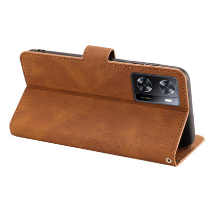 PU Leather Case for Oppo A57 4G / A77 4G / A57s 4G / A57e 4G / A77s 4G / OnePlus Nord N20 SE 4G , Wallet Stand Flip Phone Cover