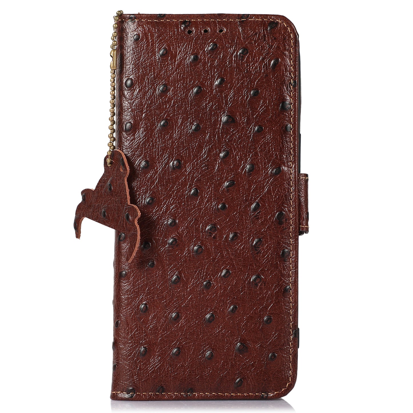 RFID Blocking Phone Case for Xiaomi Redmi Note 12 Turbo / Poco F5 5G , Wallet Stand Genuine Cow Leather Cover
