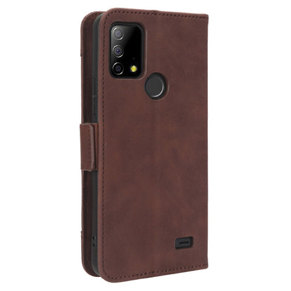 For Vodafone Smart T23 Wallet Phone Case Multiple Card Slots Phone Shell Leather Flip Cover with Stand