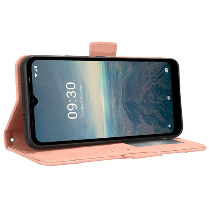 For Vodafone Smart T23 Wallet Phone Case Multiple Card Slots Phone Shell Leather Flip Cover with Stand