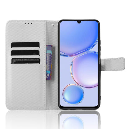 Protective Cover for Huawei Enjoy 60 Diamond Texture PU Leather Flip Case Wallet Phone Case