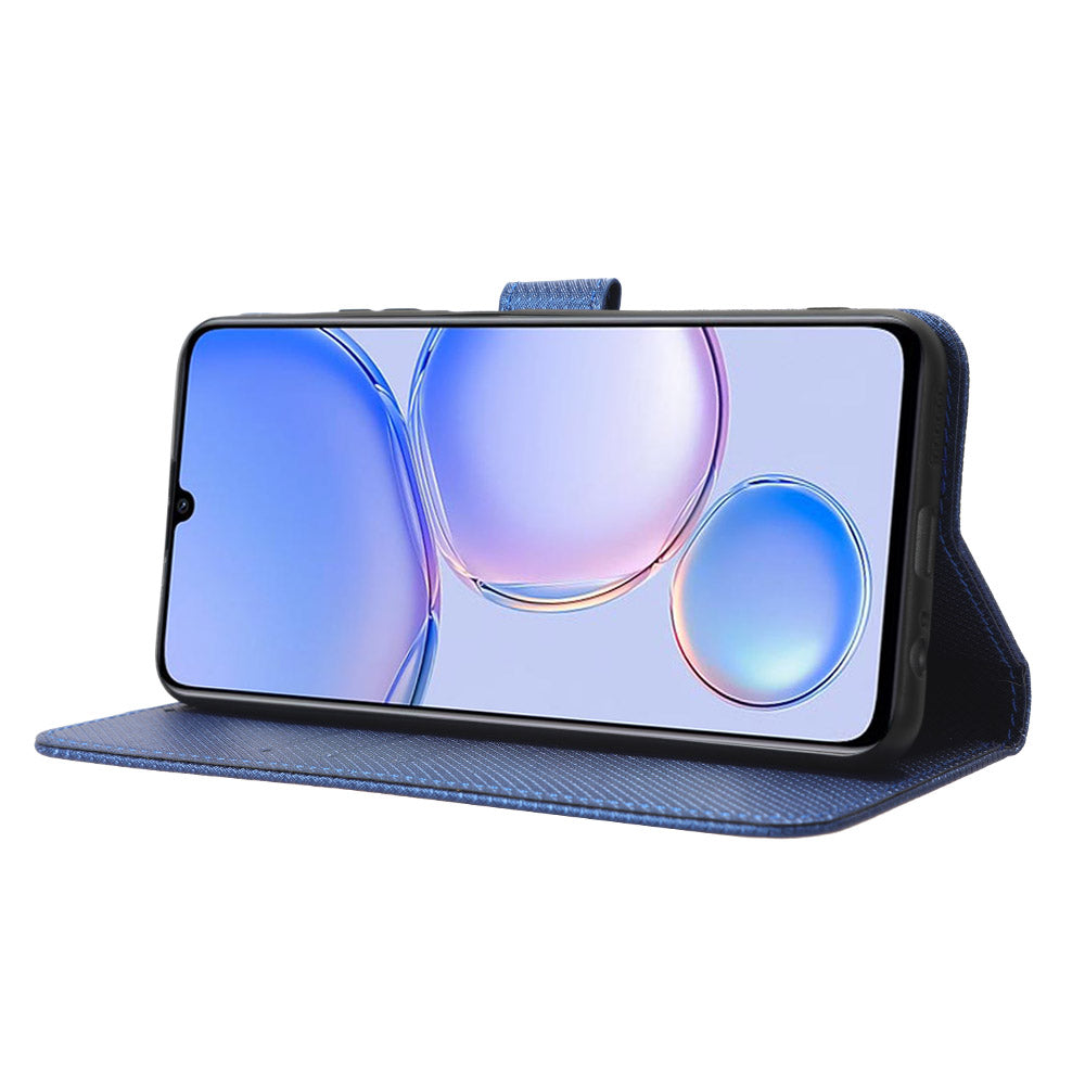 Protective Cover for Huawei Enjoy 60 Diamond Texture PU Leather Flip Case Wallet Phone Case