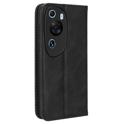 Retro Wallet Phone Case for Huawei P60 Art PU Leather Flip Cover Cell Phone Shell with Stand