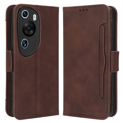 Wallet Phone Case for Huawei P60 Art Leather Flip Cover Multiple Card Slots Phone Shell with Stand