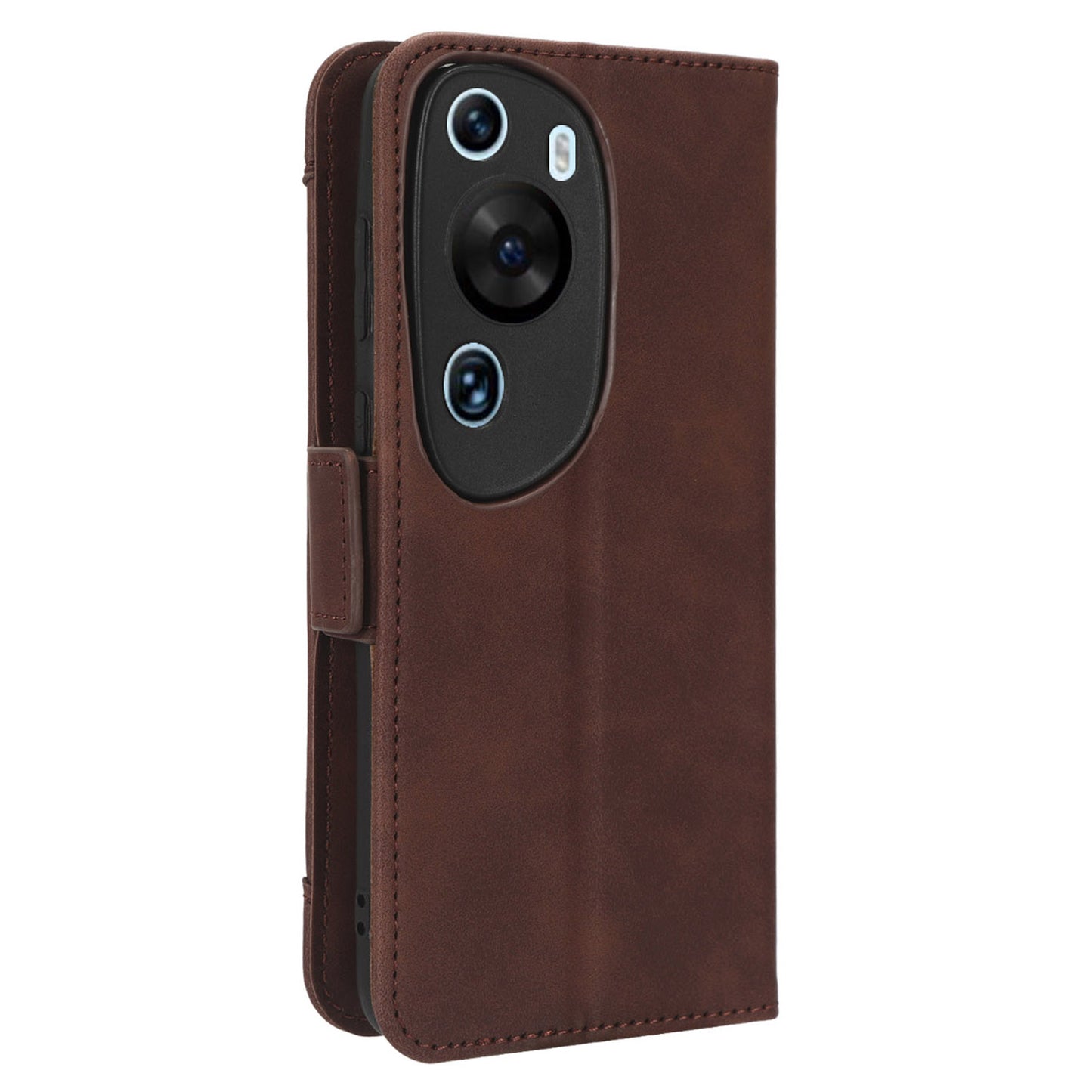 Wallet Phone Case for Huawei P60 Art Leather Flip Cover Multiple Card Slots Phone Shell with Stand