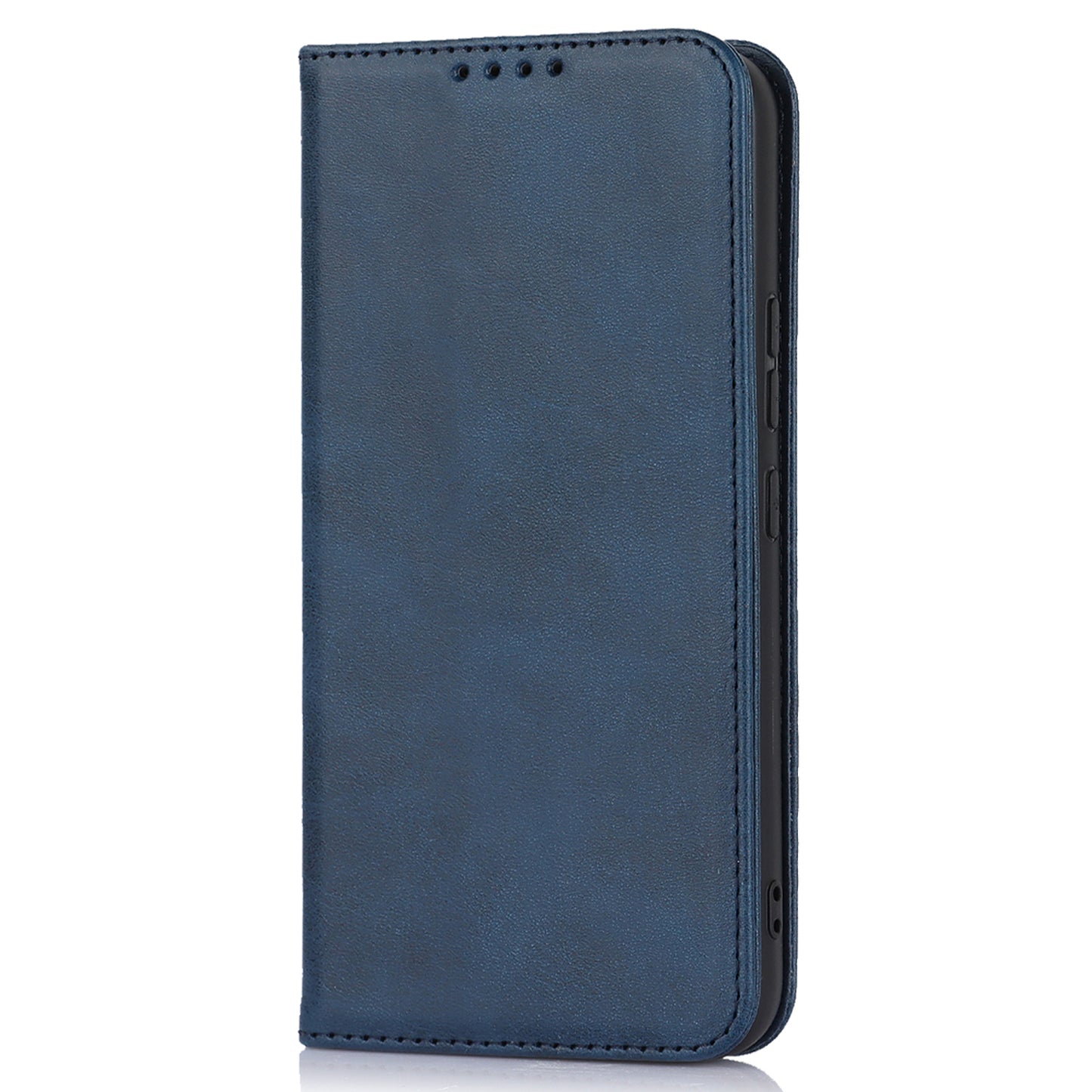 PU Leather Folio Flip Cover for Samsung Galaxy A54 5G Wallet Phone Case Calf Texture Shockproof Case