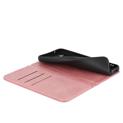 PU Leather Folio Flip Cover for Samsung Galaxy A54 5G Wallet Phone Case Calf Texture Shockproof Case