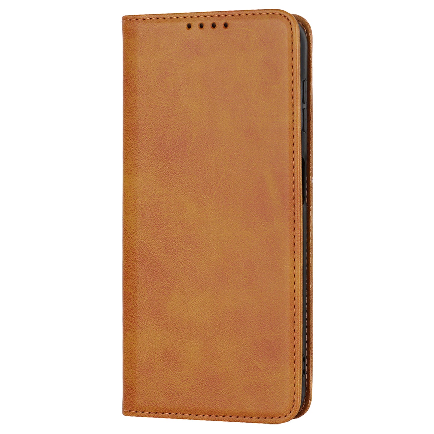 For Samsung Galaxy A14 5G PU Leather Phone Case Calf Texture Stand Wallet Flip Folio Cover