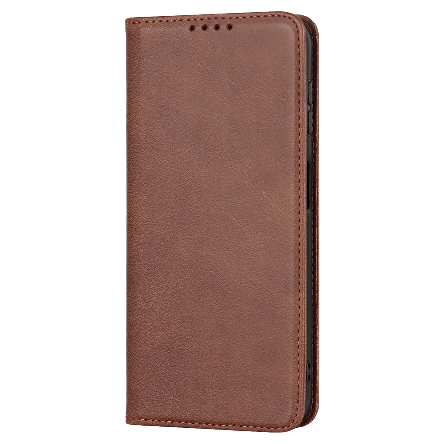 For Samsung Galaxy A14 5G PU Leather Phone Case Calf Texture Stand Wallet Flip Folio Cover