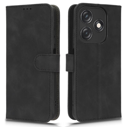 For Tecno Spark 10C 4G PU Leather Flip Cover Stand Skin-touch Wallet Phone Case
