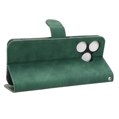 For Tecno Spark 10 4G Leather Wallet Phone Case Flip Stand Skin-touch Shockproof Cover