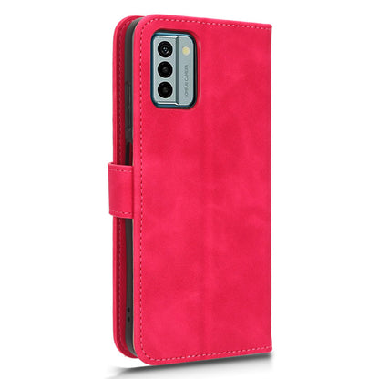Wallet Case for Nokia G22 Skin-touch PU Leather Stand Magnetic Phone Cover