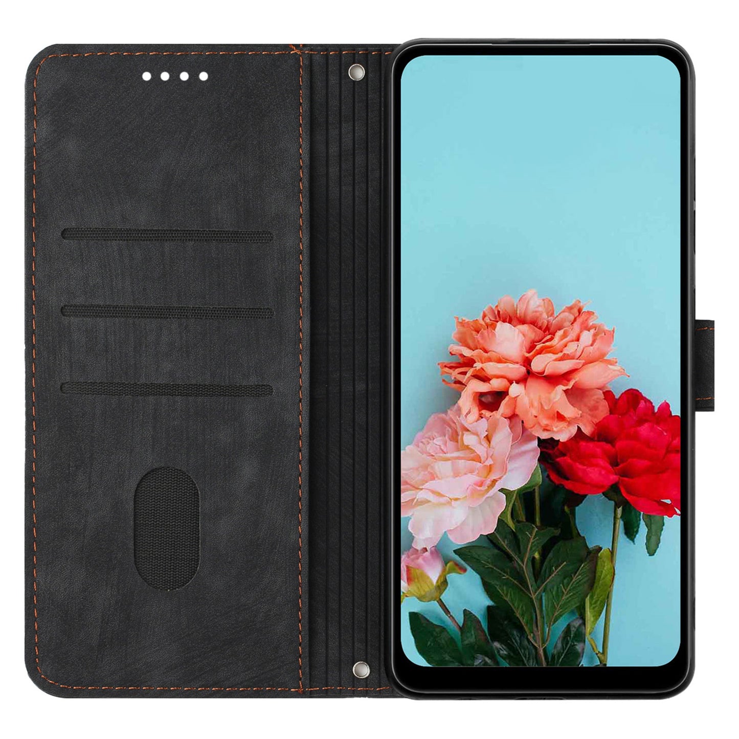 For Xiaomi Redmi Note 12 Pro+ 5G / Note 12 Explorer 5G Wallet Phone Case Lines Imprinted Leather Stand Protective Flip Cover