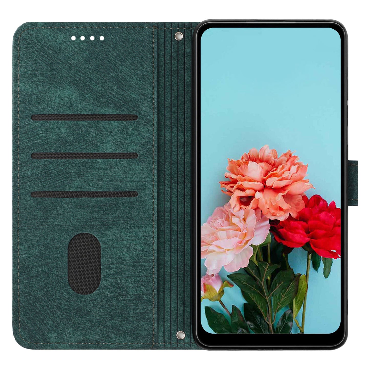 For Xiaomi Redmi Note 12 Pro+ 5G / Note 12 Explorer 5G Wallet Phone Case Lines Imprinted Leather Stand Protective Flip Cover